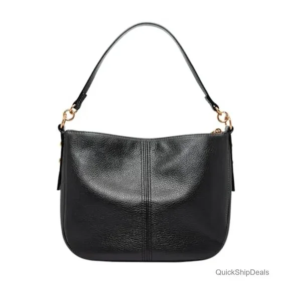 Leather Crossbody Purse Handbag with Adjustable Strap - Picture 6 of 7